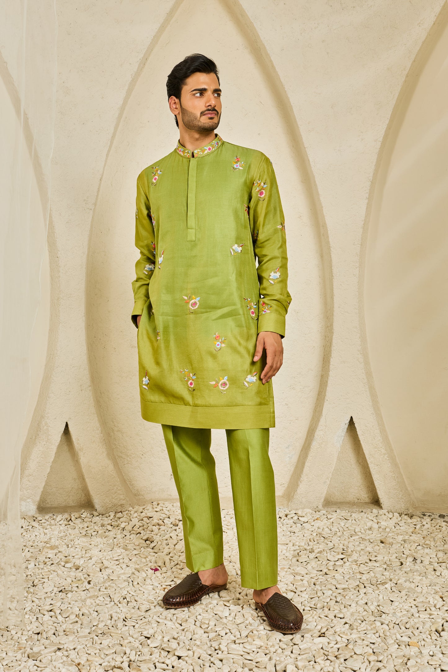Tota Phool Waistcoat Set