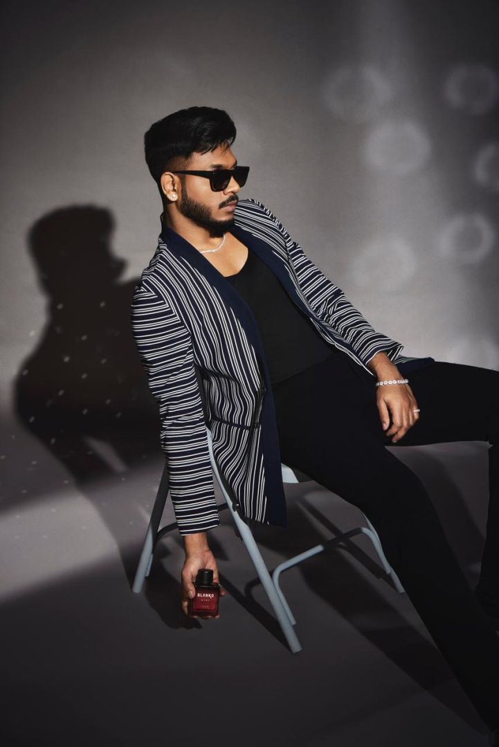 Arpan Kumar Chandel in Jersey Jacket