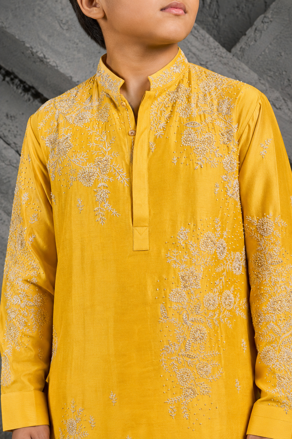 Marigold Dream Embroidered Kurta Set