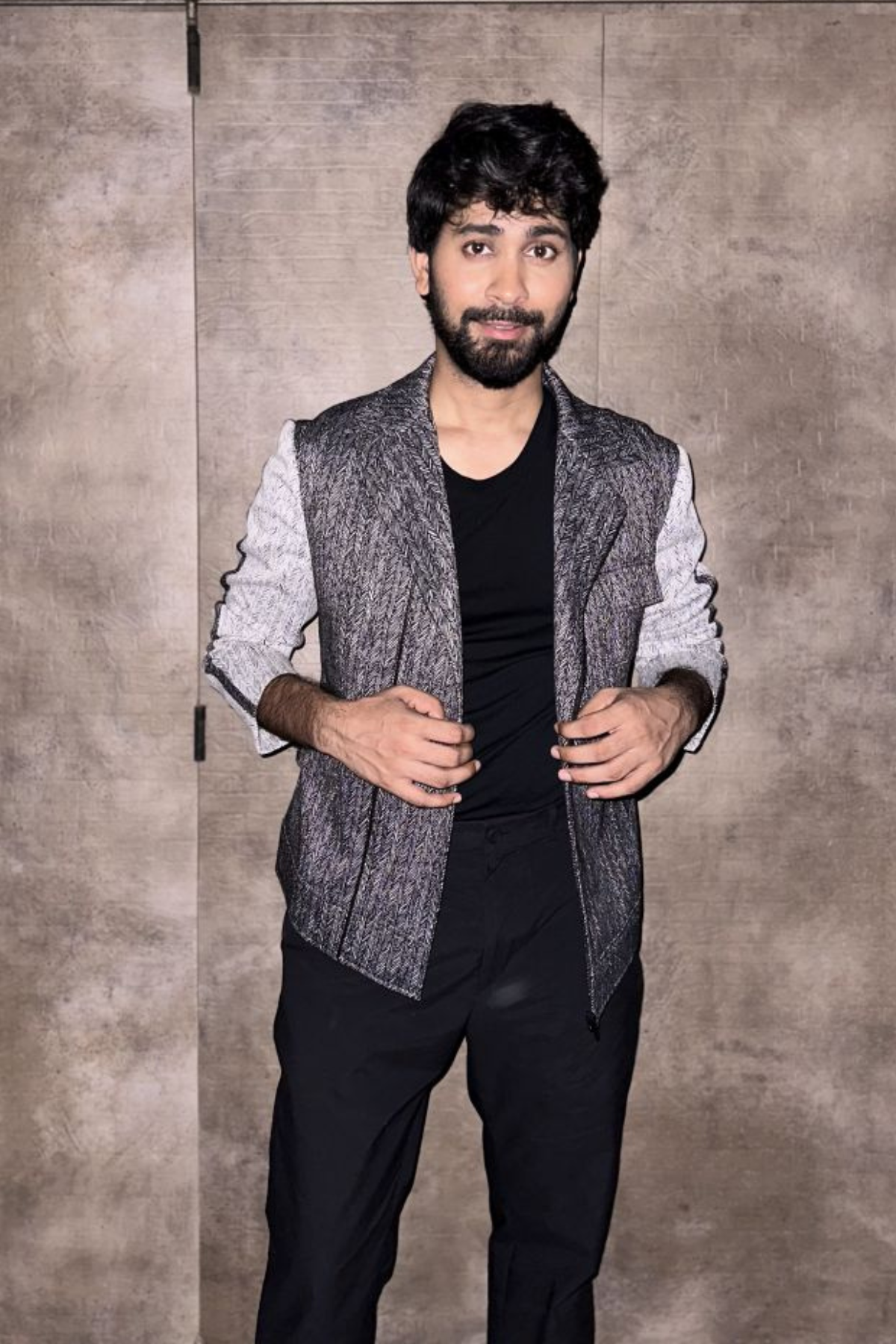 Ankush Bahuguna in Jersey Jacket