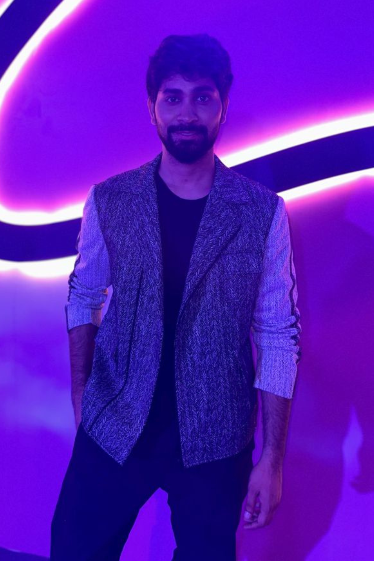 Ankush Bahuguna in Jersey Jacket