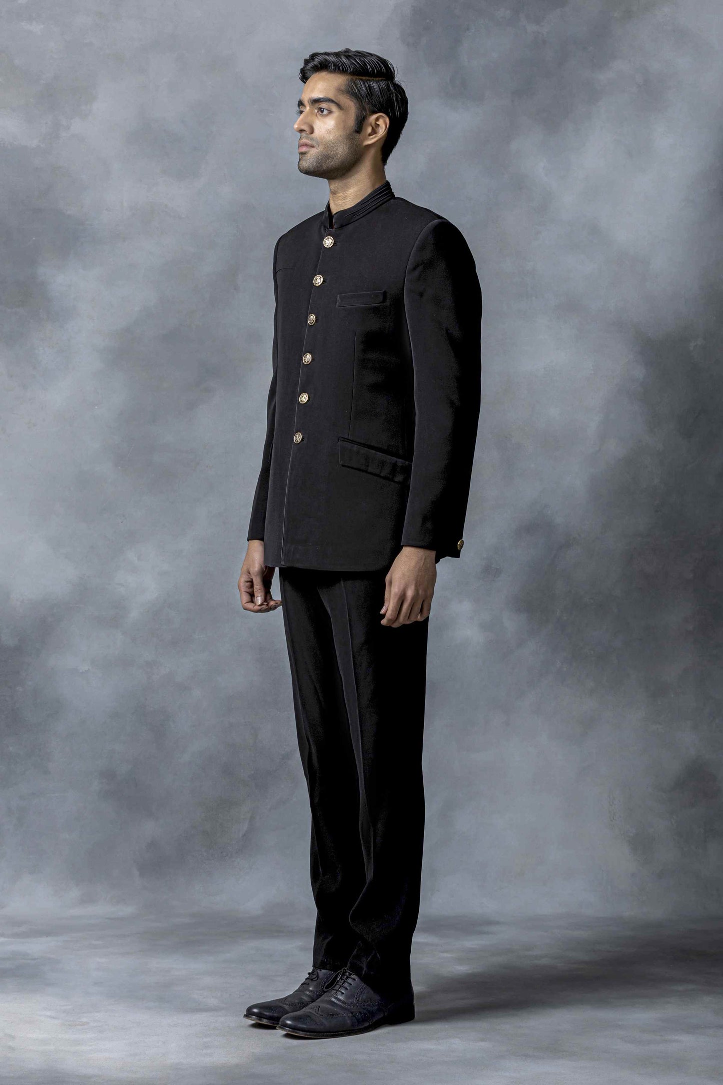 Black Classic Bandhgala