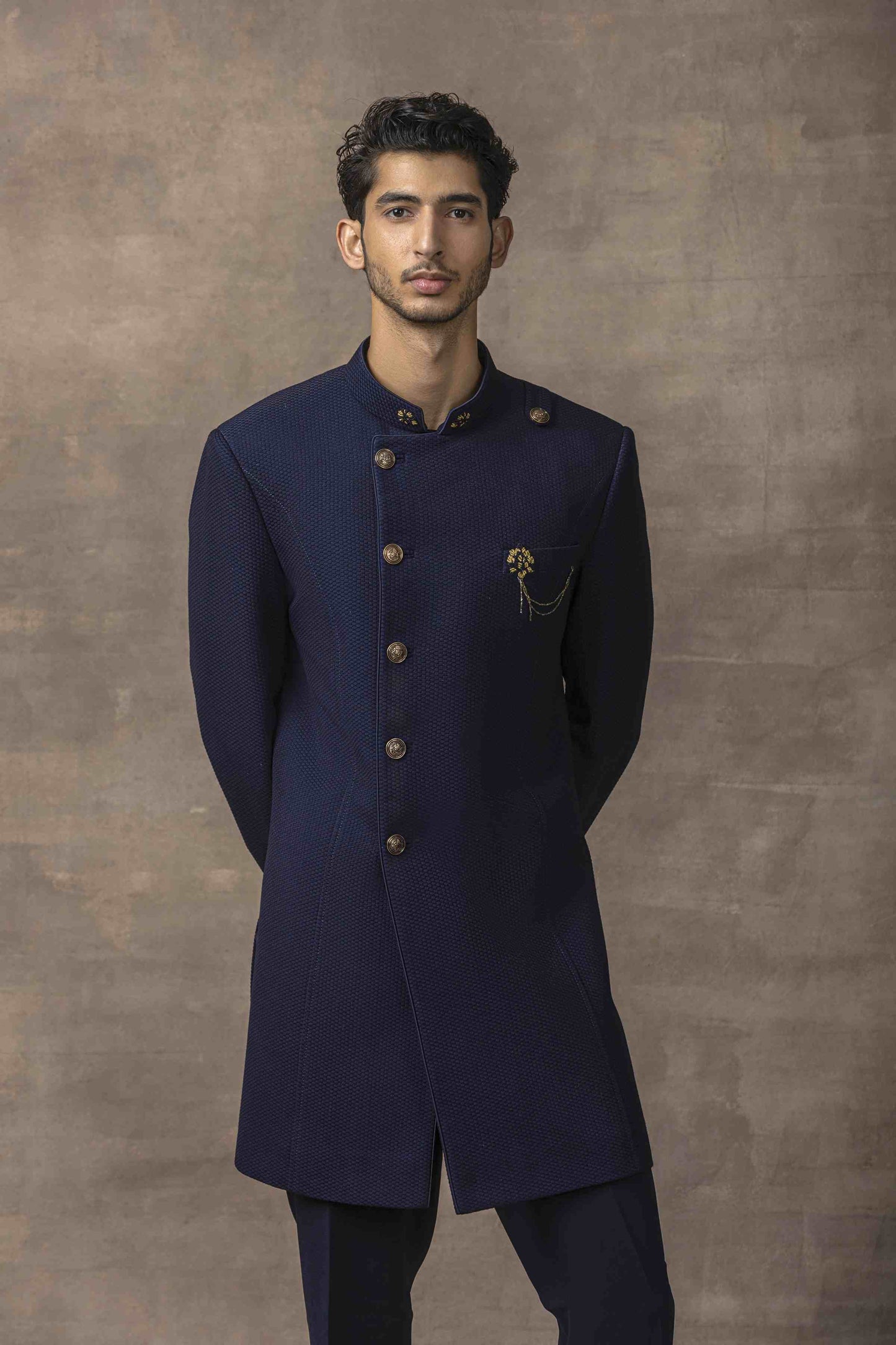 Navy Indo-Western Set