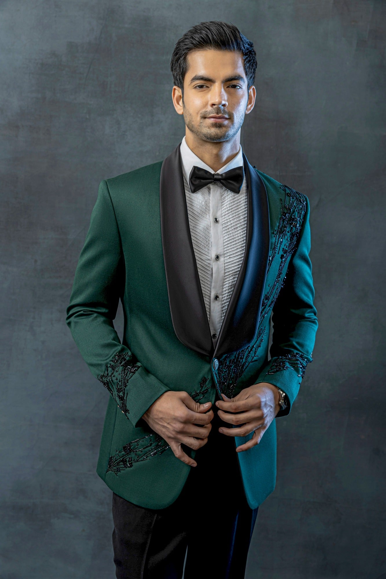 Dark Green Tuxedo