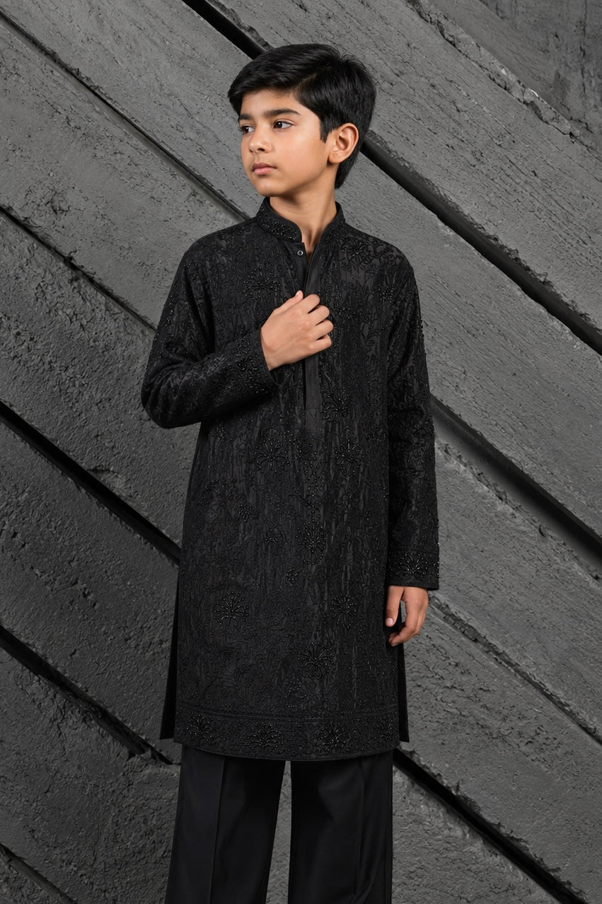 Sham Embroidered Kurta Set