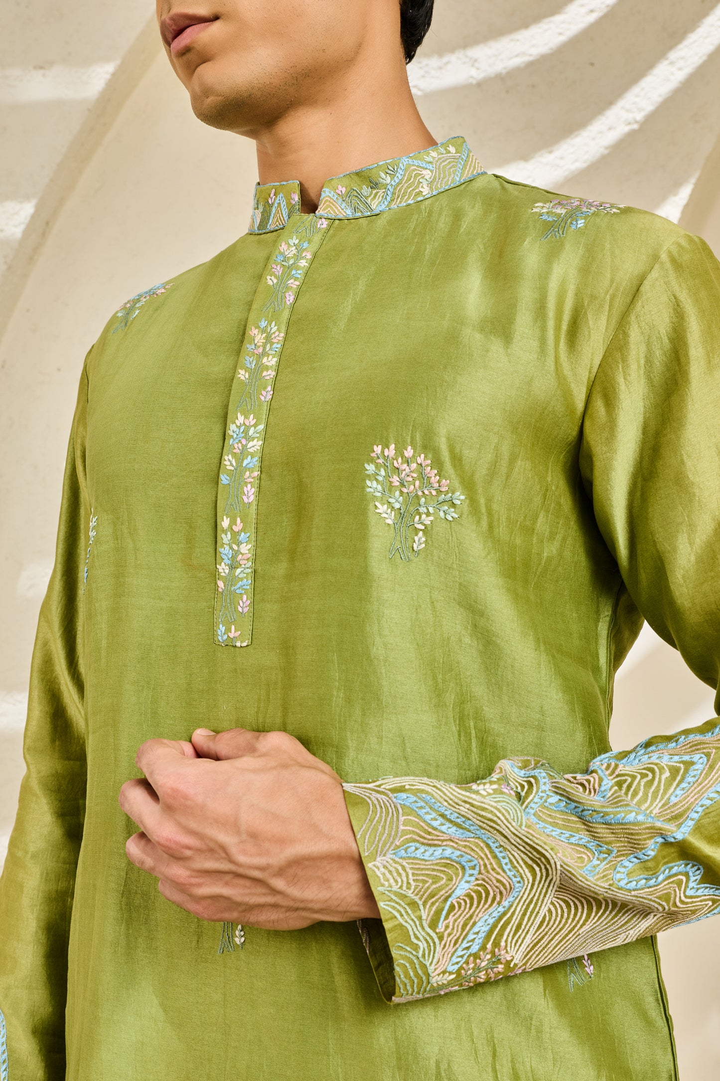 Green Alpine Waistcoat Set