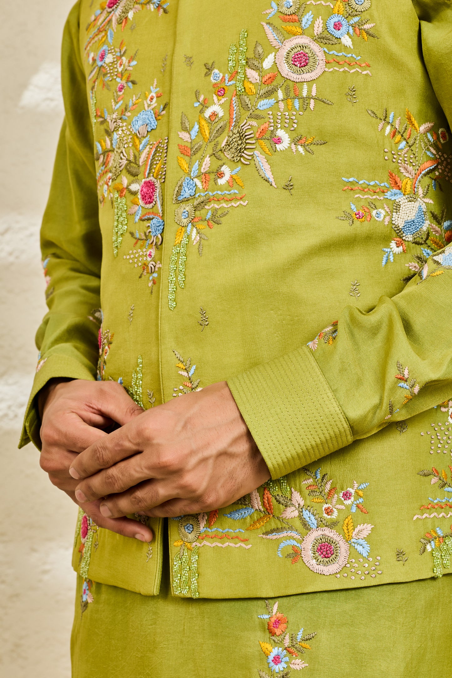 Tota Phool Waistcoat Set