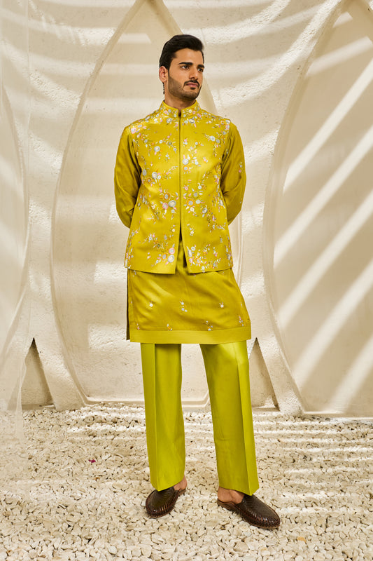 Floral Reverie Waistcoat Set