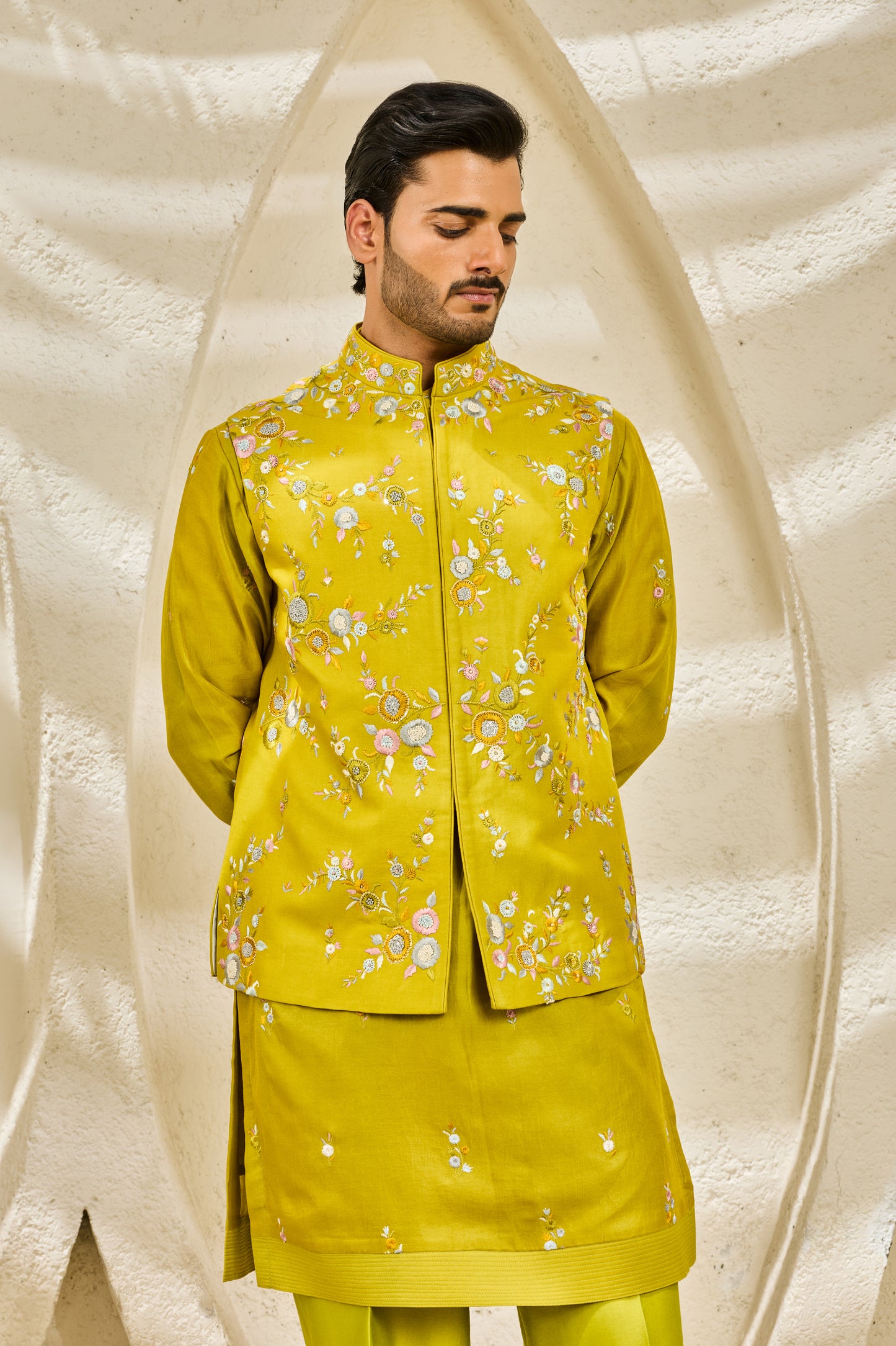 Floral Reverie Waistcoat Set