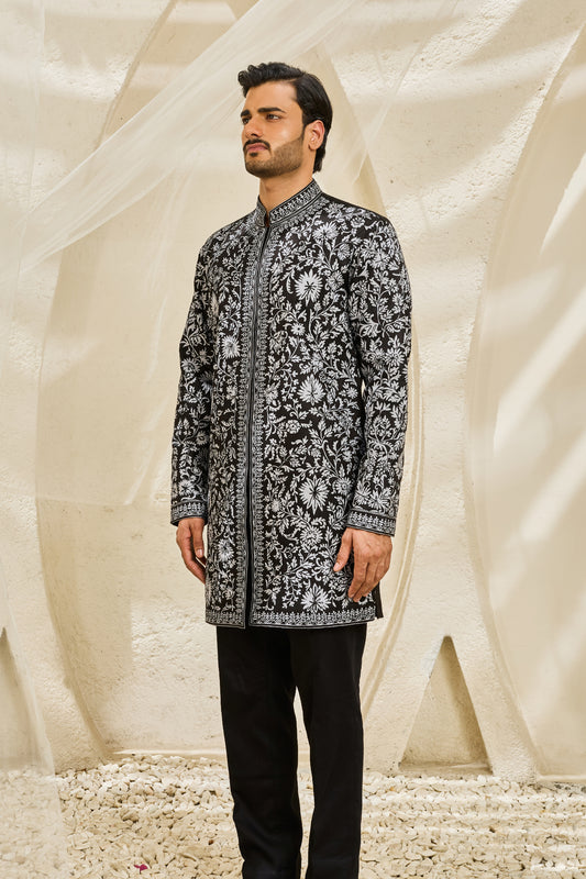 Shadowline Embroidered Kurta Set