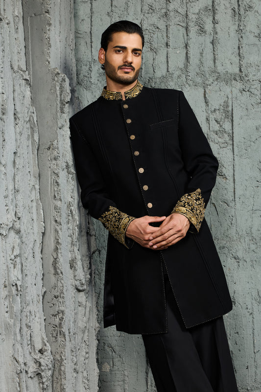 Obsidian Noor Indowestern Set