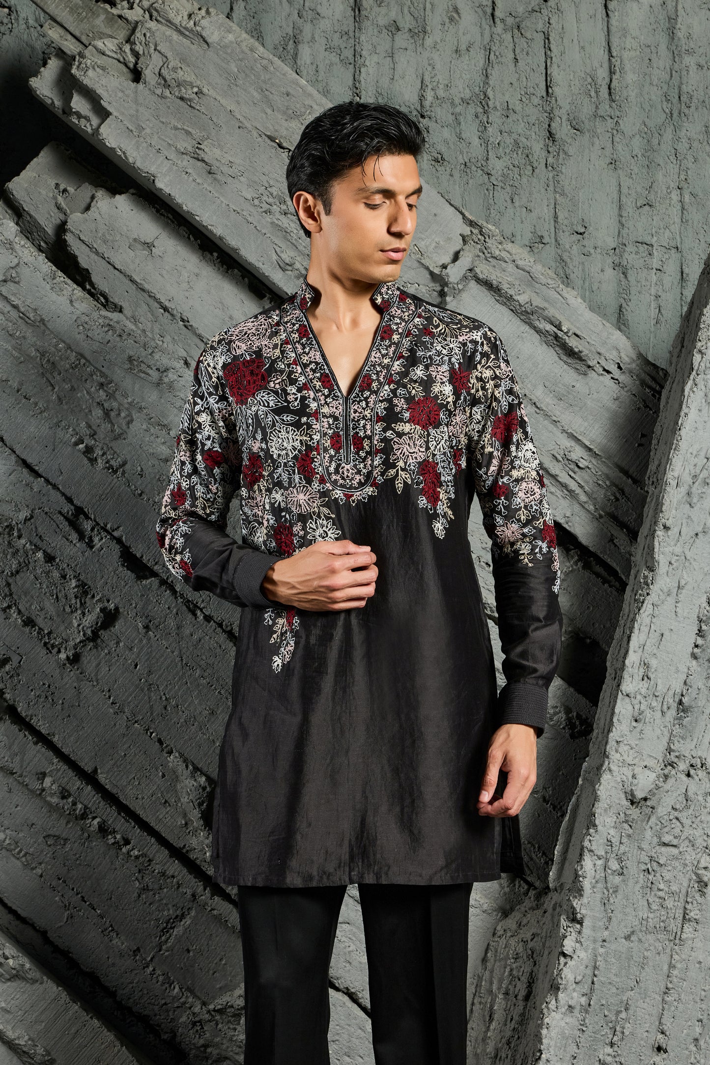 Night Bloom Kurta Set