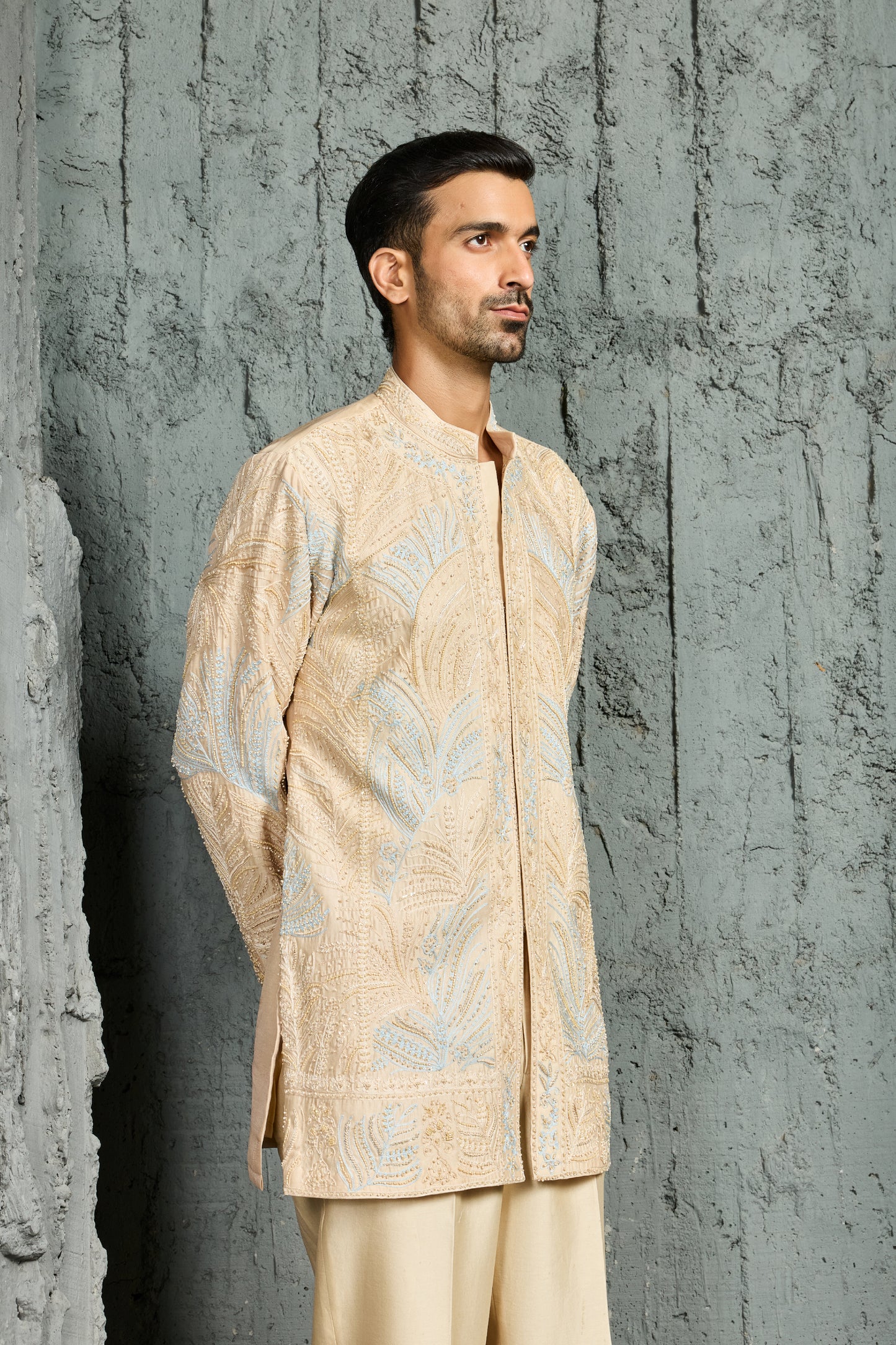 Beige Oasis Kurta Set