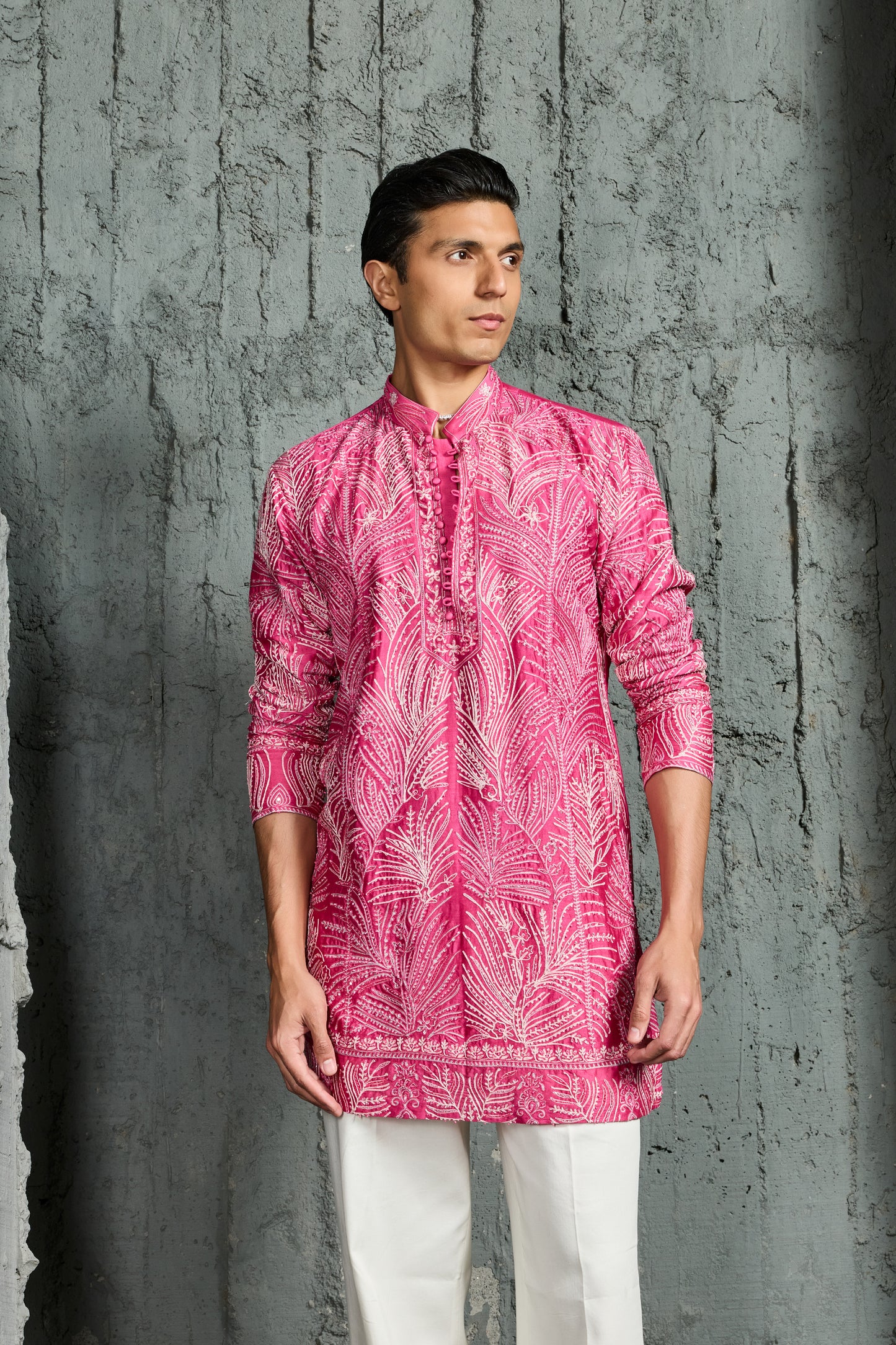 Peony Glow Festive Kurta Set