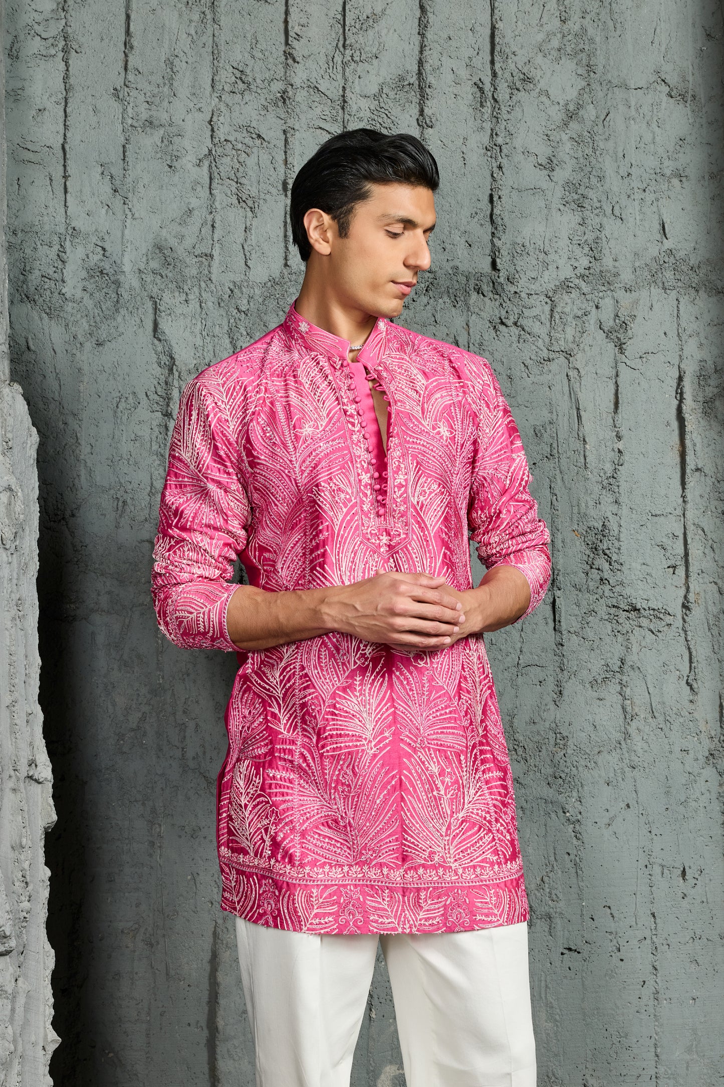 Peony Glow Festive Kurta Set