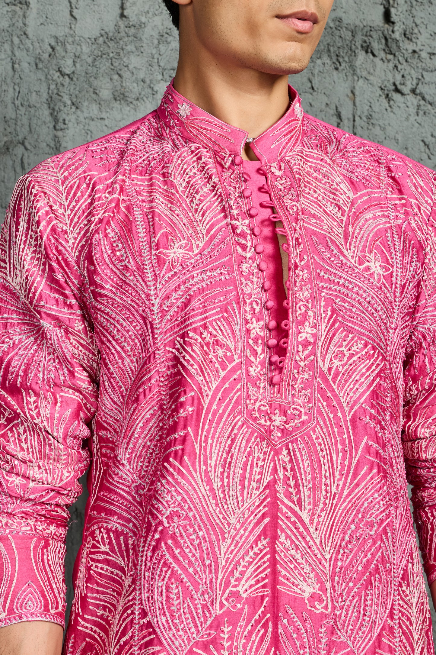 Peony Glow Festive Kurta Set