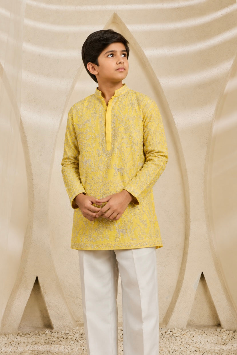 Peela Bagh Kurta Set