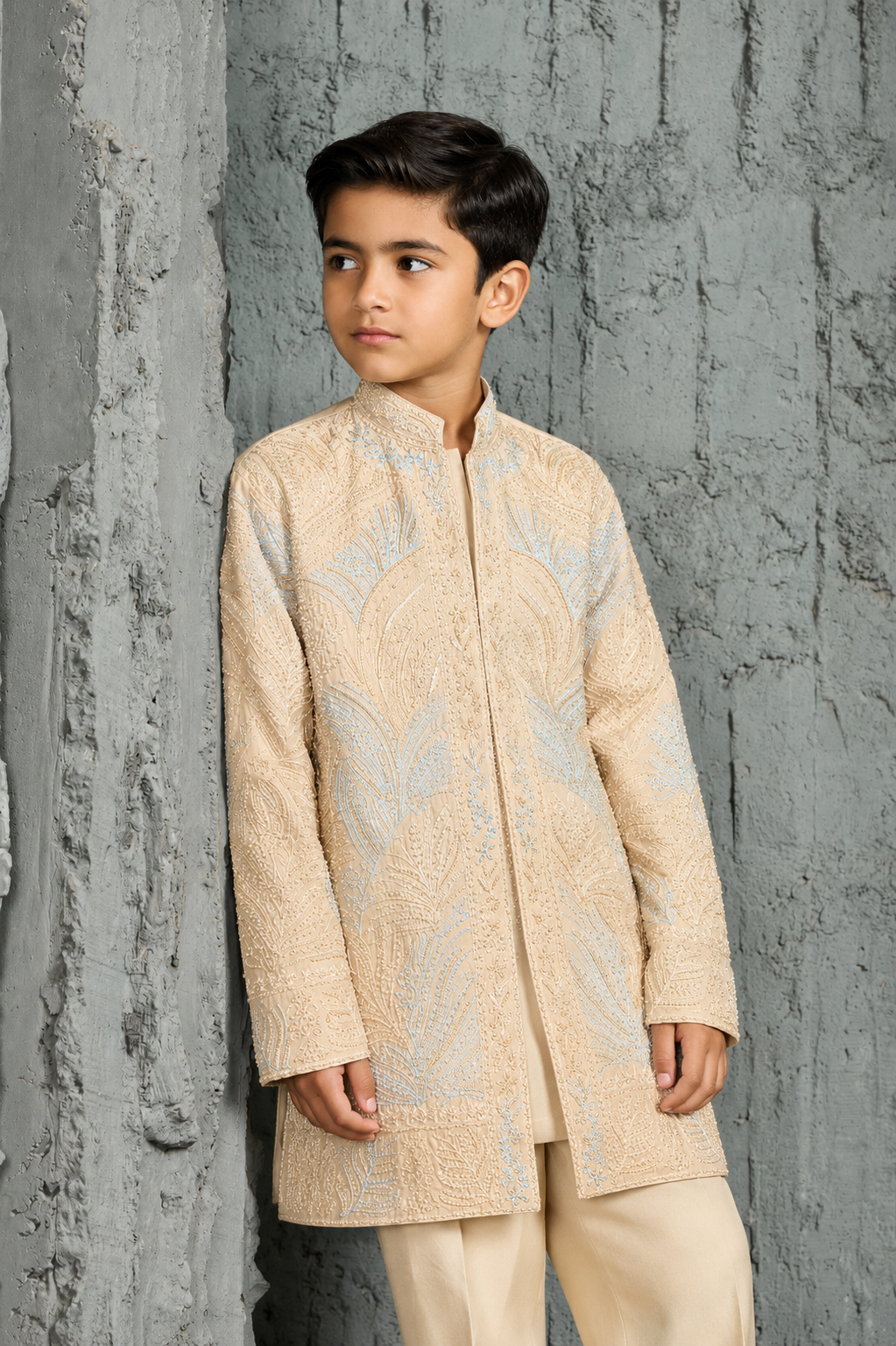 Beige Oasis Kurta Set