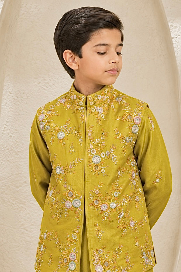 Floral Reverie Waistcoat Set
