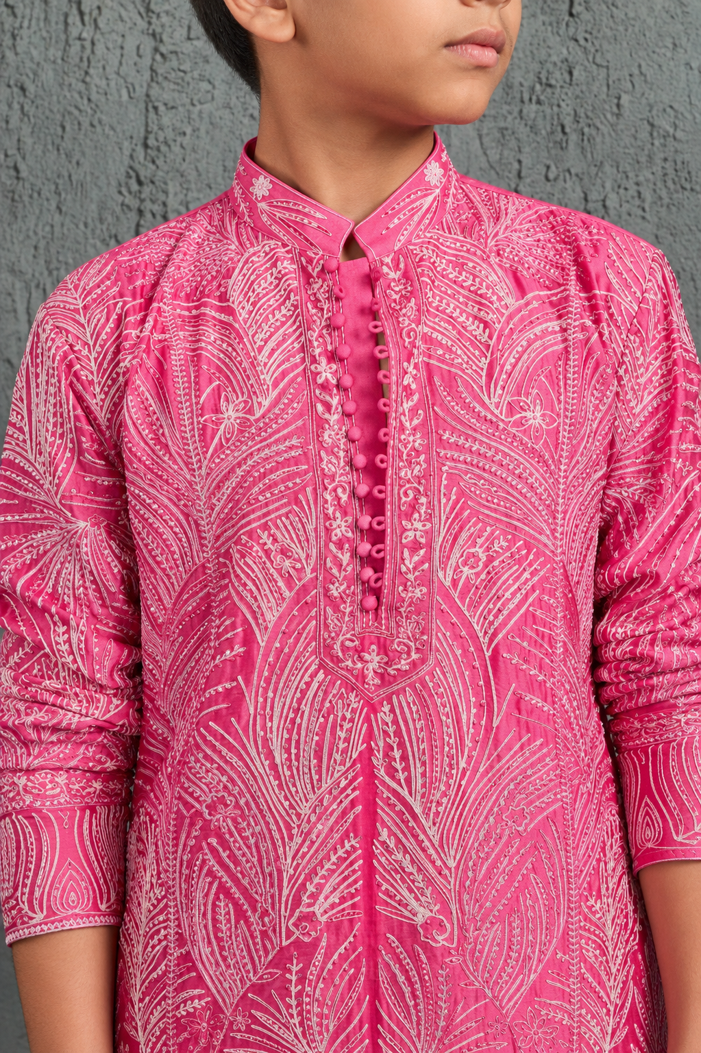 Peony Glow Festive Kurta Set