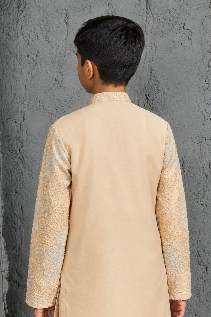 Beige Oasis Kurta Set