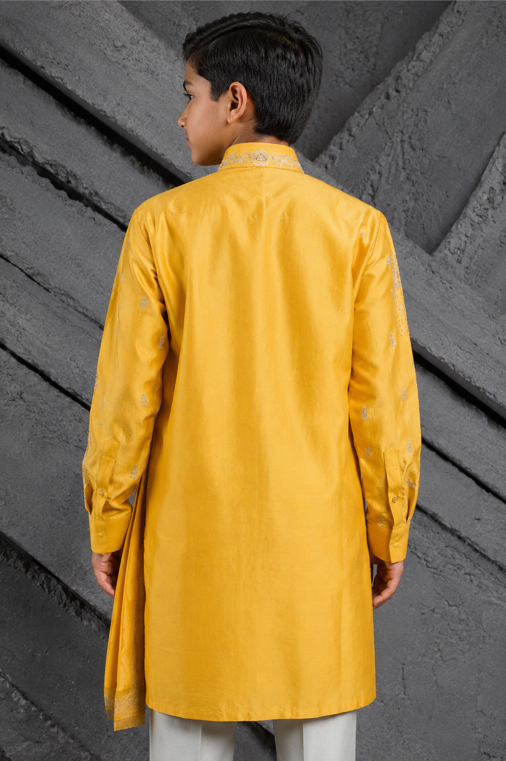 Marigold Dream Embroidered Kurta Set