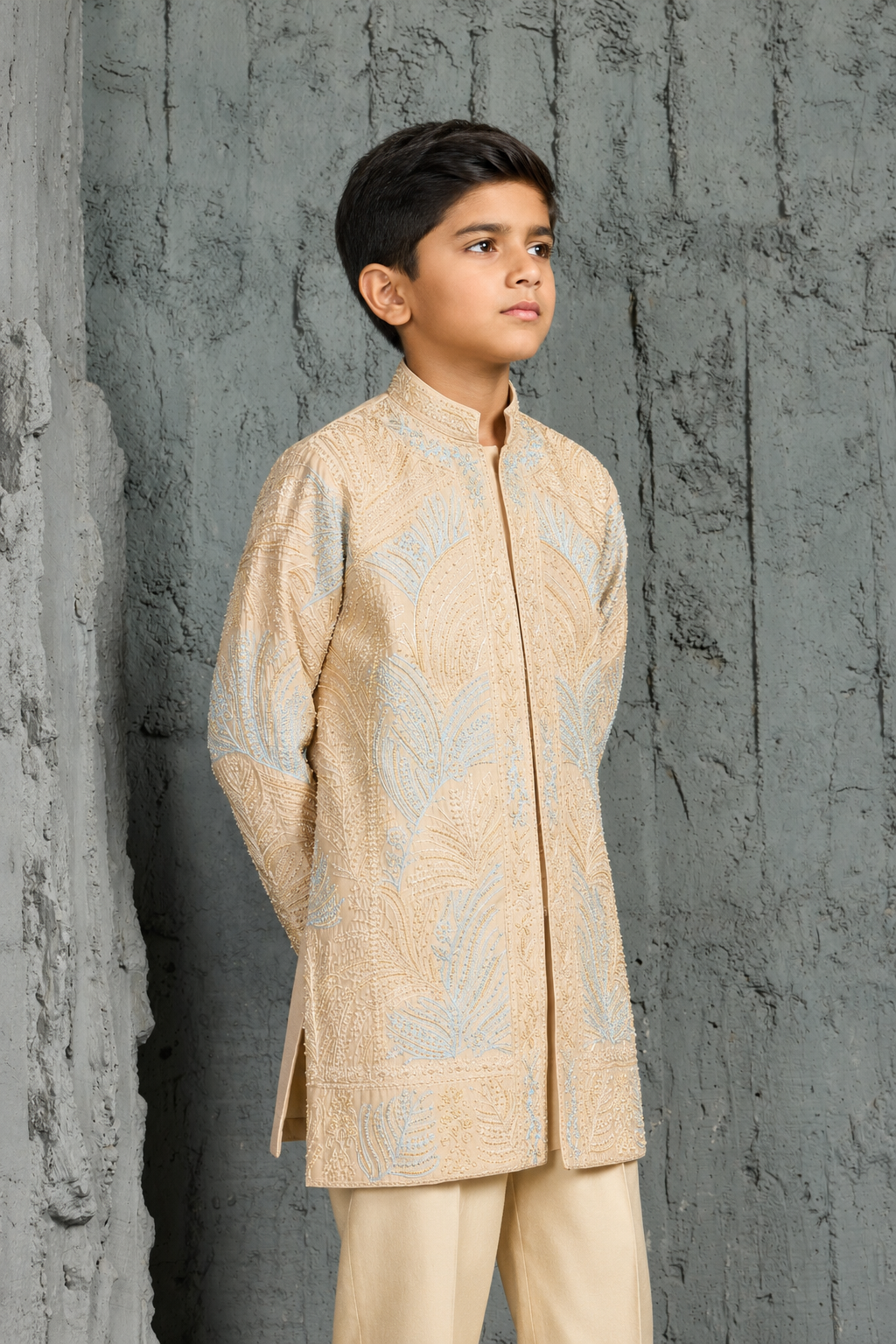 Beige Oasis Kurta Set