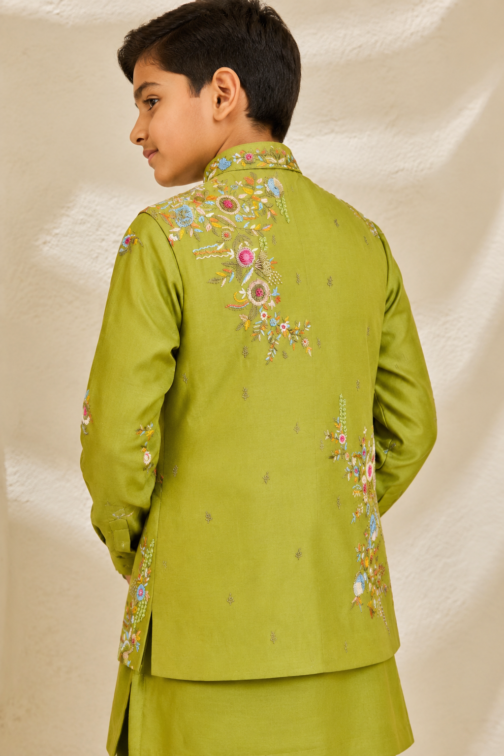 Tota Phool Waistcoat Set