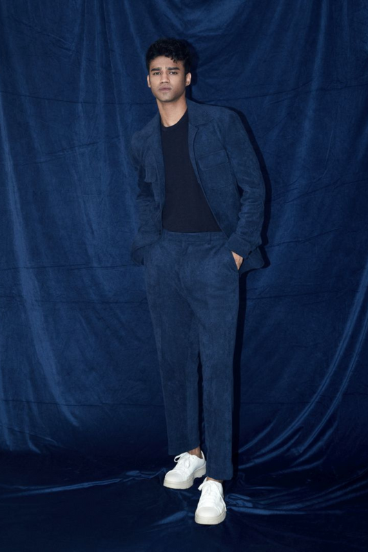 Babil Khan in Blue Co-ord Set