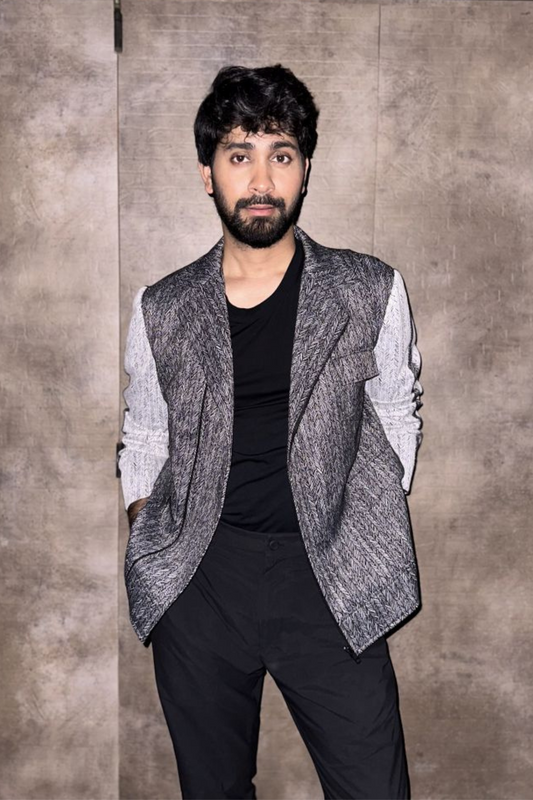 Ankush Bahuguna in Jersey Jacket